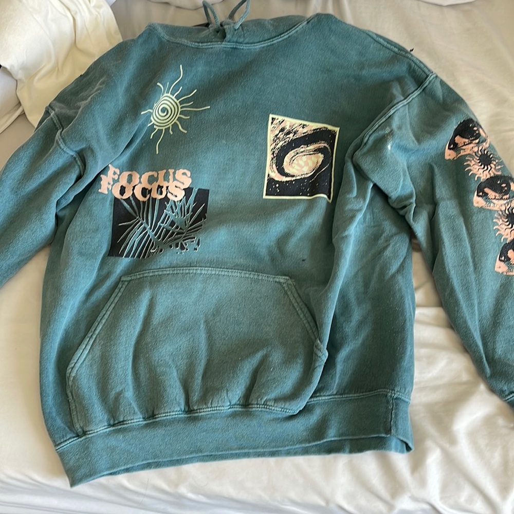 Urban outfitters blue hoodie